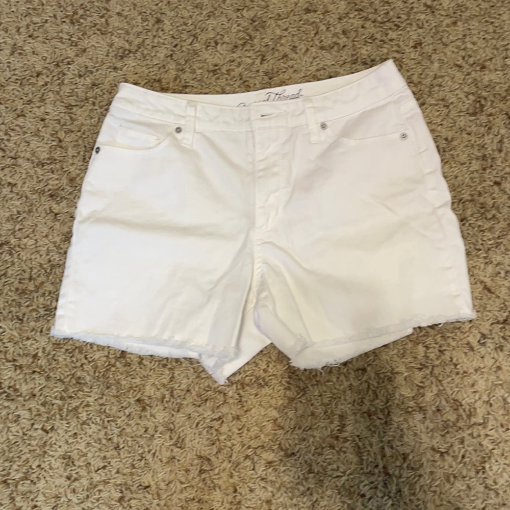 White shorts